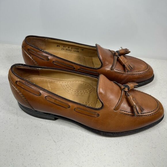 Johnson & Murphy Aristocrat All Leather 8,5 Slipon Made In The USA main image 5